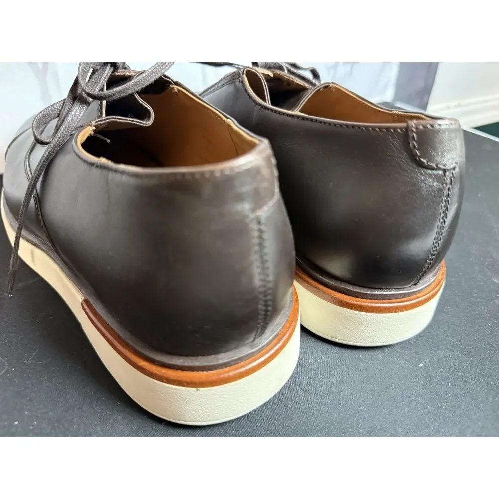 Allen Edmonds Carson Slip-On Hybrid Oxfords Espresso Leather Men’s 9.5D